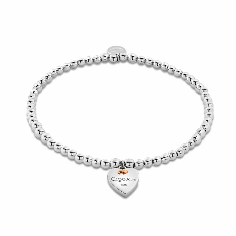 CLOGAU TREE OF LIFE INSIGNIA HEART BRACELET