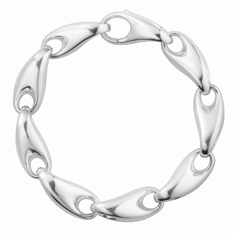 GEORG JENSEN SILVER REFLECT LARGE BRACELET 20001098000M