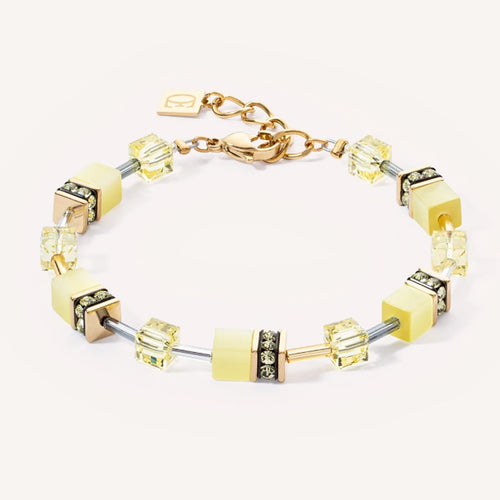 CDL MONO LIGHT YELLOW BRACELET