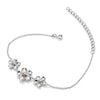 Hot Diamonds Sterling Silver Forget Me Not Bracelet DL596