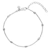 Hot Diamonds Sterling Silver Tasha Ghouri Collection Oval Bracelet DL681