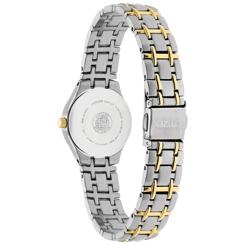 Citizen Ladies Two-Tone Eco-Drive Bracelet Watch EW1264-50A