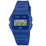 Casio Unisex Blue Chronograph Alarm Digital Watch F-91WB-2A1EF