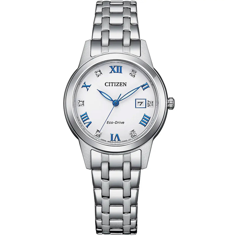 Citizen Ladies Silhouette Crystal Eco-Drive Watch FE1240-81A