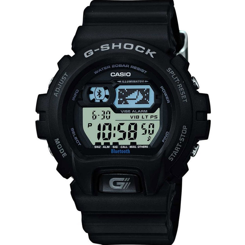 G-Shock Gents Black Bluetooth Resin Digital Watch GB-6900B-1ER