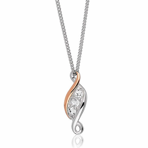 CLOGAU PAST PRESENT FUTURE PENDANT & CHAIN