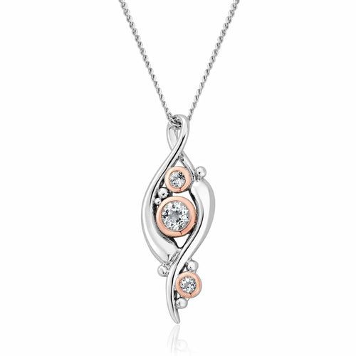 CLOGAU PISTYLL RHAEADR PENDANT & CHAIN