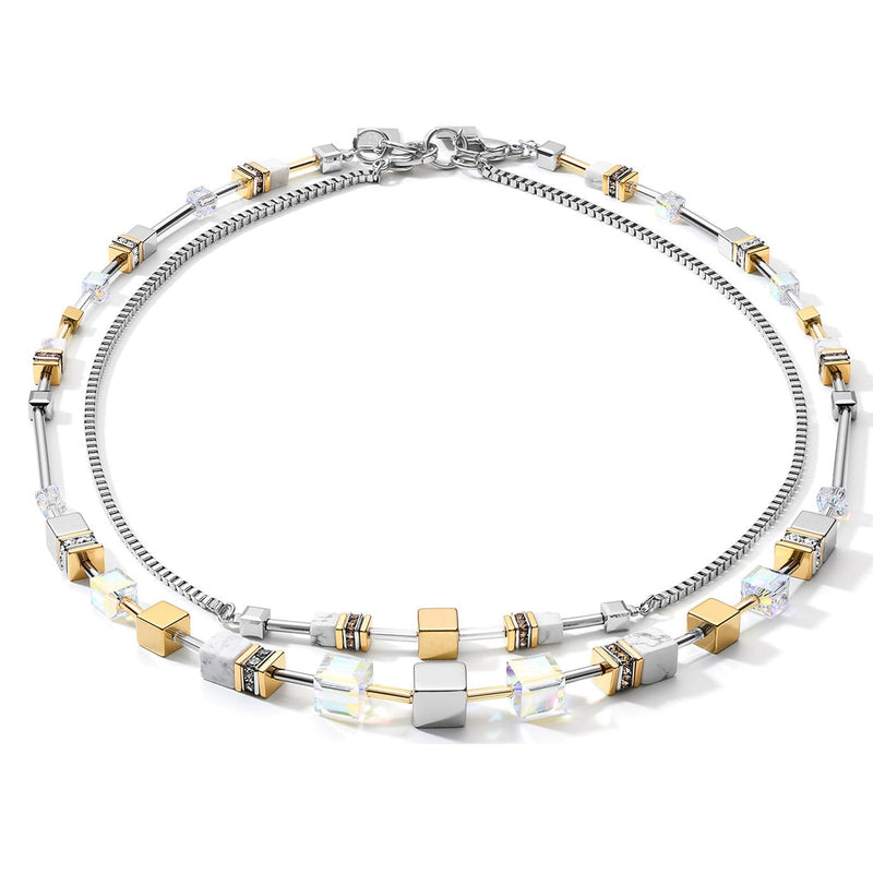 CDL NECKLACE GOLD-SILVER