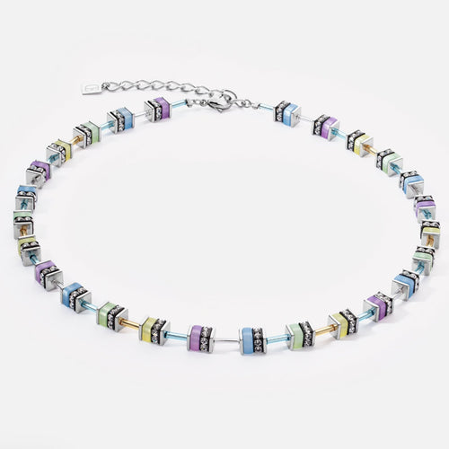 CDL CLASSIC MULTICOLOUR PASTEL NECKLACE