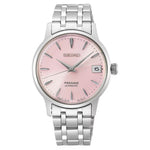 Seiko Ladies Presage Cocktail Time Automatic Pink Dial Watch SRP839J1