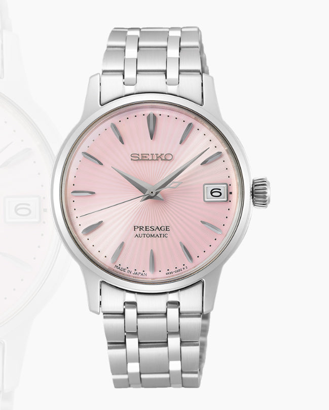 SEIKO PRESAGE PINK DIAL SRP839J1