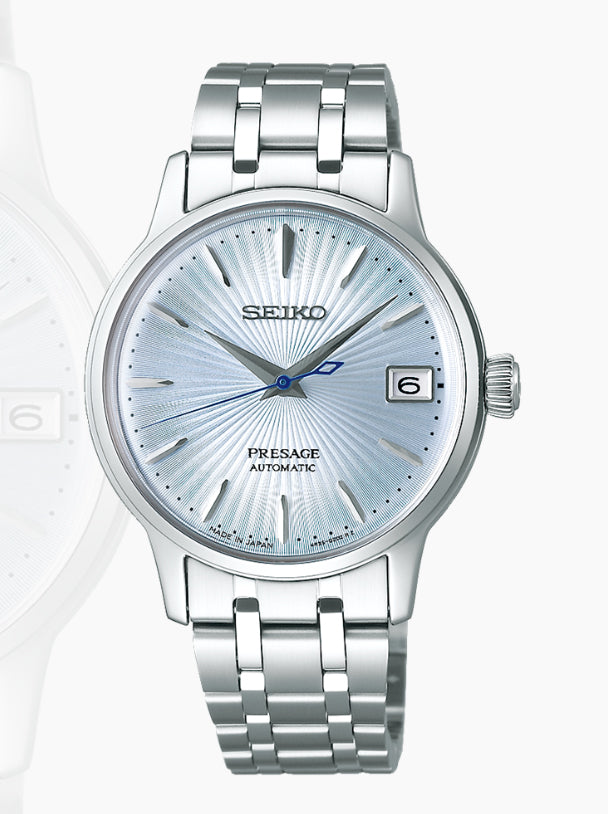 SEIKO PRESAGE LIGHT BLUE DIAL SRP841J1