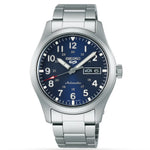 Seiko Gents 5 Sports Field Collection Automatic Blue Dial Bracelet Watch SRPG29K1