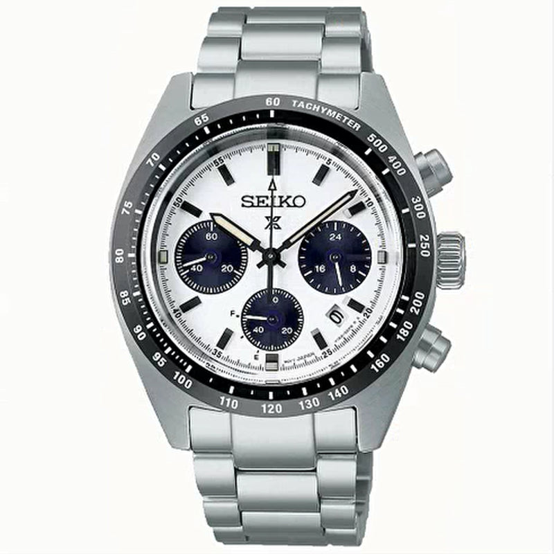 Seiko Prospex Speedtimer Chronograph Solar Powered Bracelet Watch SSC813P1