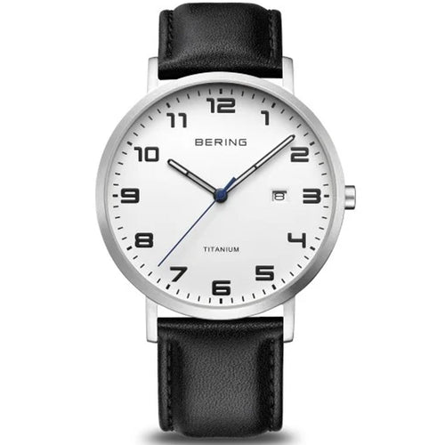 BERING TITANIUM WHITE DIAL 18640-404 - Supplied By: WR Bullen Norwich