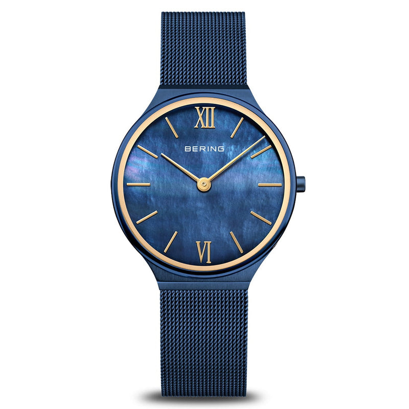 BERING ULTRA SLIM BLUE/GOLD 18434-397