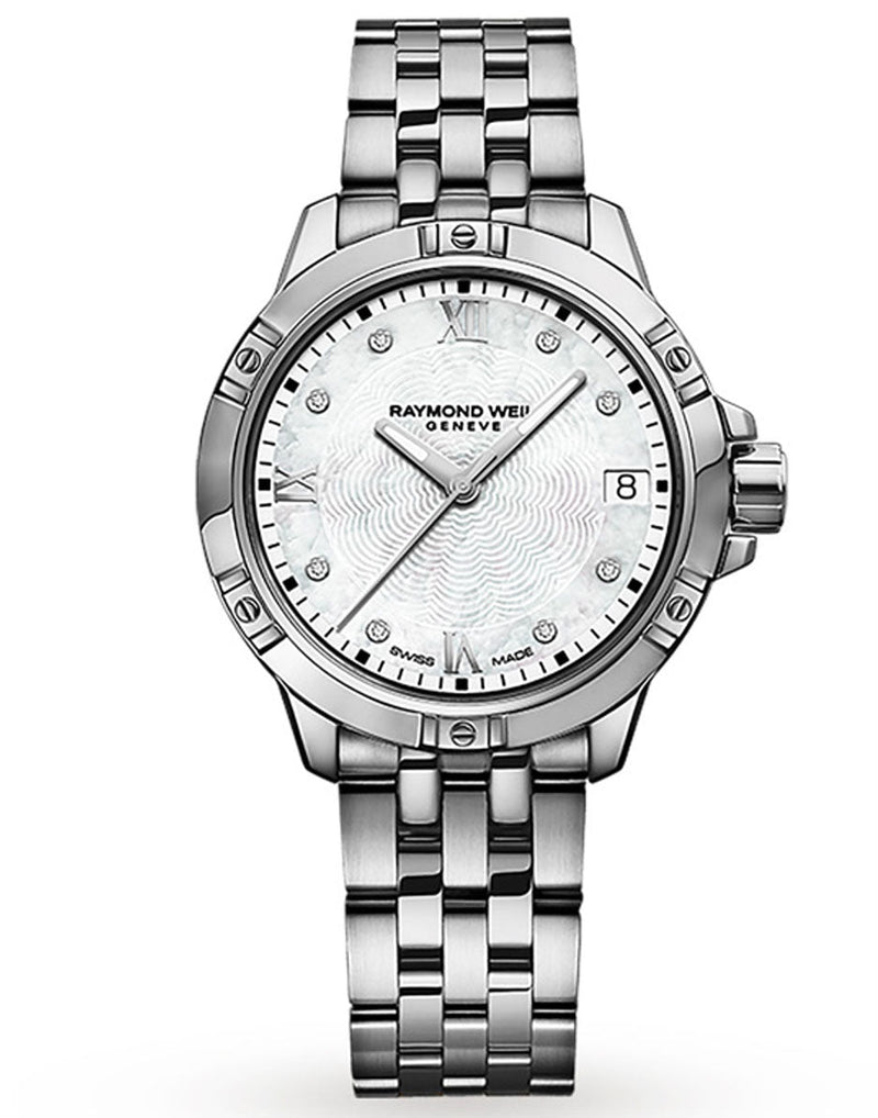 RAYMOND WEIL LADIES TANGO CLASSIC DIAMOND WATCH 5960-ST-00995 - Supplied By: WR Bullen Norwich