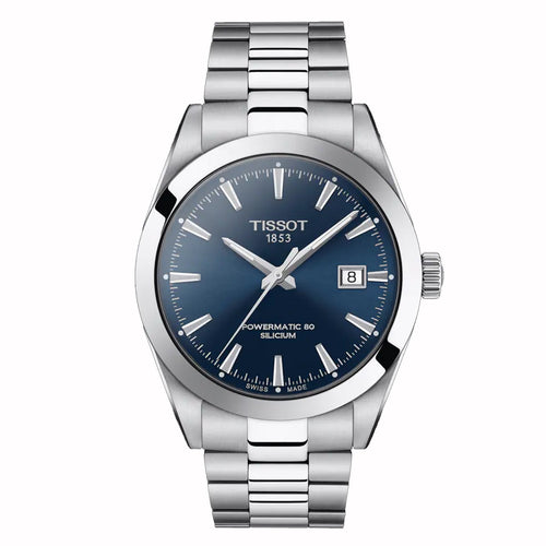 TISSOT POWERMATIC 80 BLUE DIAL T127.407.11.041.00