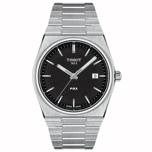 TISSOT PRX BLACK DIAL T137.410.11.051.00 - Supplied By: WR Bullen Norwich